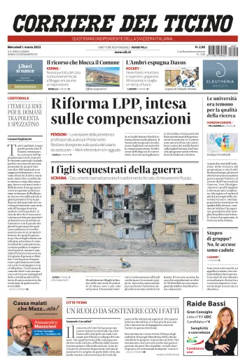 Corriere del Ticino - 1 Mar 2023