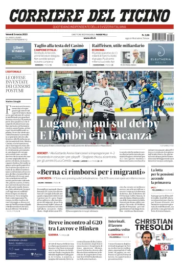 Corriere del Ticino - 3 Mar 2023