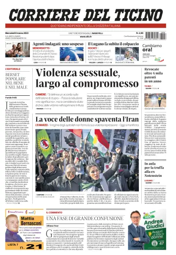 Corriere del Ticino - 8 Mar 2023