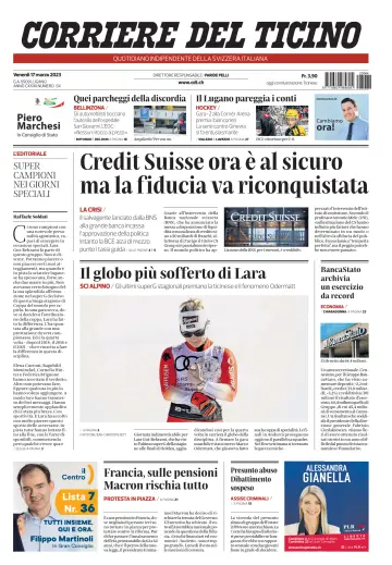 Corriere del Ticino - 17 Mar 2023