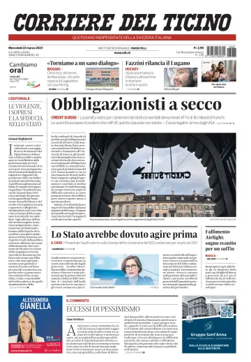 Corriere del Ticino - 22 Mar 2023