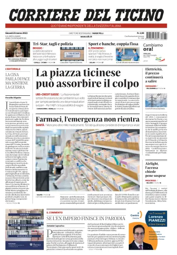 Corriere del Ticino - 23 Mar 2023