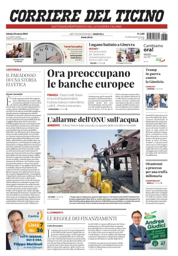 Corriere del Ticino - 25 Mar 2023