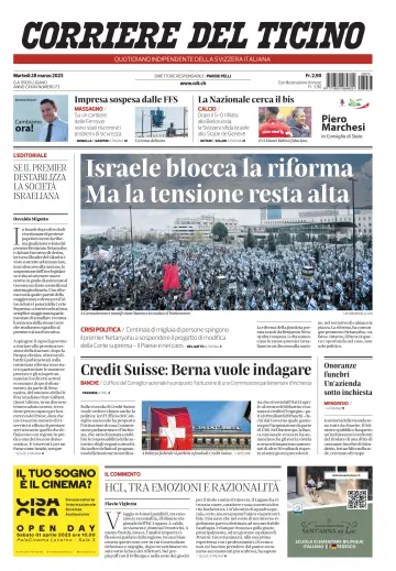 Corriere del Ticino - 28 Mar 2023