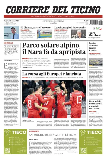 Corriere del Ticino - 29 Mar 2023