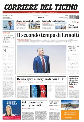 Corriere del Ticino - 30 Mar 2023