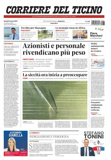 Corriere del Ticino - 31 Mar 2023