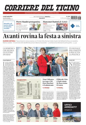 Corriere del Ticino - 3 Apr 2023