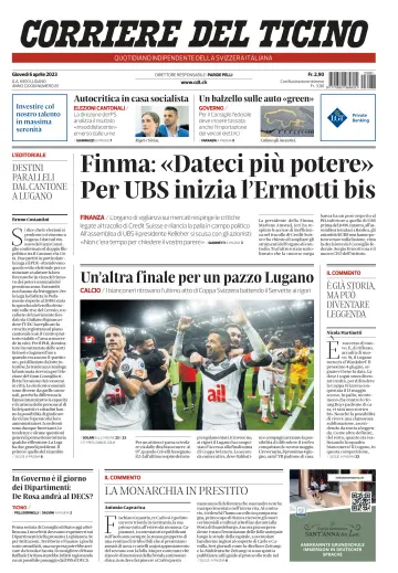 Corriere del Ticino - 6 Apr 2023
