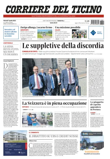 Corriere del Ticino - 7 Apr 2023
