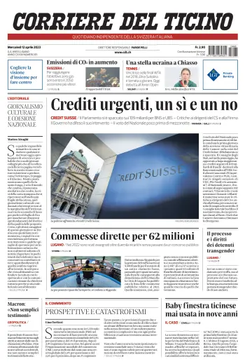 Corriere del Ticino - 12 Apr 2023