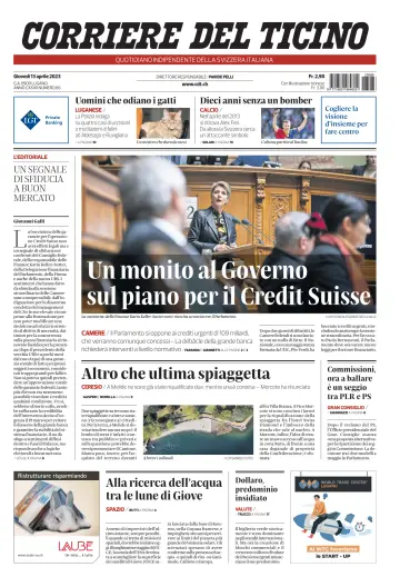 Corriere del Ticino - 13 Apr 2023