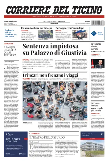 Corriere del Ticino - 14 Apr 2023