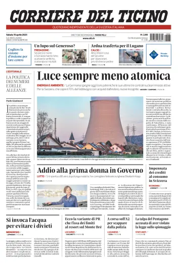 Corriere del Ticino - 15 Apr 2023