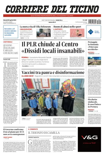 Corriere del Ticino - 20 Apr 2023