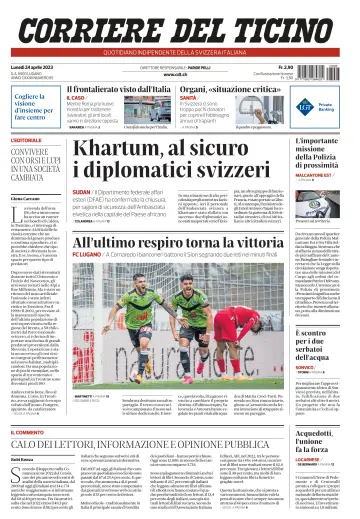 Corriere del Ticino - 24 Apr 2023
