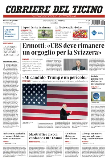 Corriere del Ticino - 26 Apr 2023