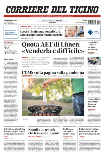 Corriere del Ticino - 6 May 2023