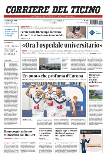 Corriere del Ticino - 8 May 2023