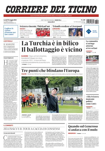 Corriere del Ticino - 15 May 2023