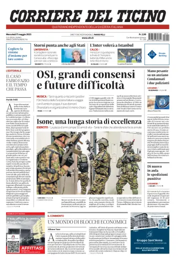 Corriere del Ticino - 17 May 2023