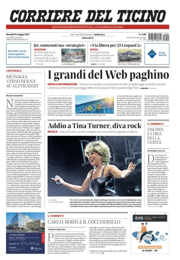 Corriere del Ticino - 25 May 2023