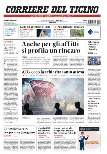 Corriere del Ticino - 27 May 2023