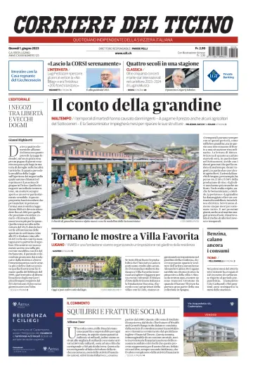 Corriere del Ticino - 1 Jun 2023