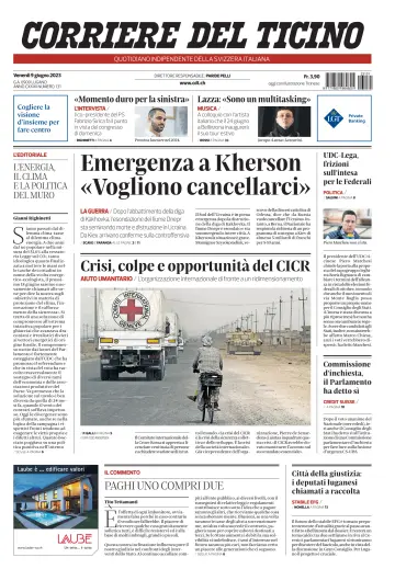 Corriere del Ticino - 9 Jun 2023