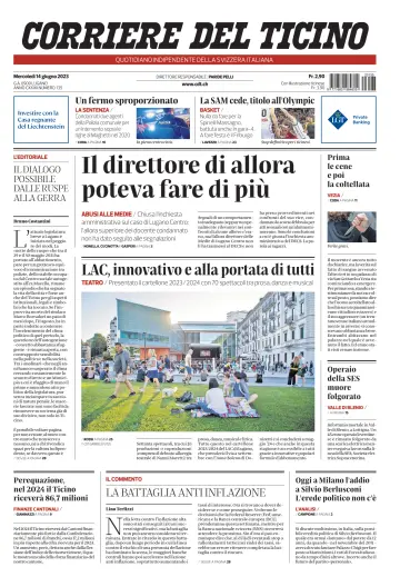 Corriere del Ticino - 14 Jun 2023
