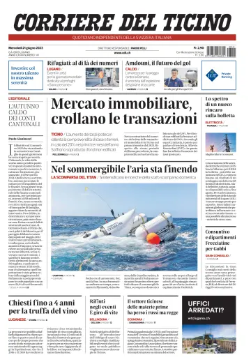 Corriere del Ticino - 21 Jun 2023
