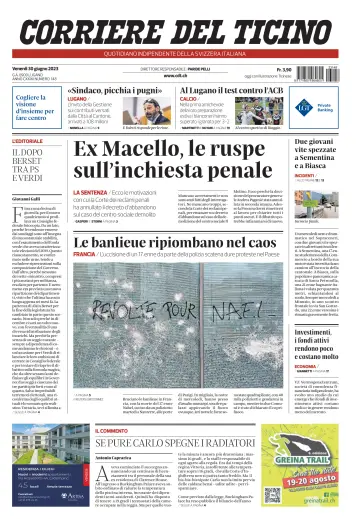 Corriere del Ticino - 30 Jun 2023