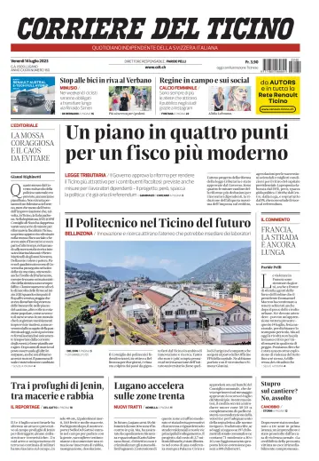 Corriere del Ticino - 14 Jul 2023