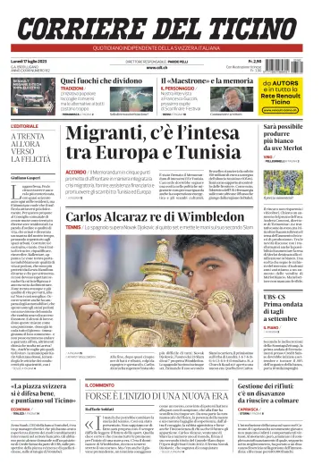 Corriere del Ticino - 17 Jul 2023