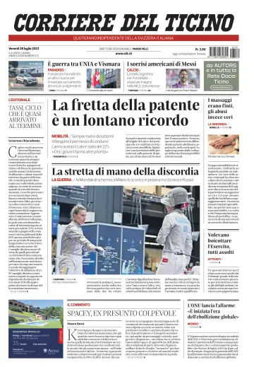 Corriere del Ticino - 28 Jul 2023