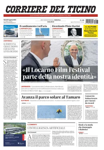 Corriere del Ticino - 4 Aug 2023