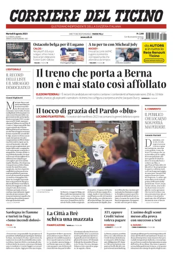 Corriere del Ticino - 8 Aug 2023