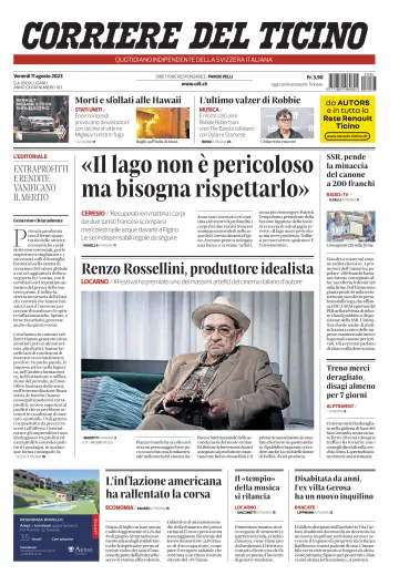 Corriere del Ticino - 11 Aug 2023