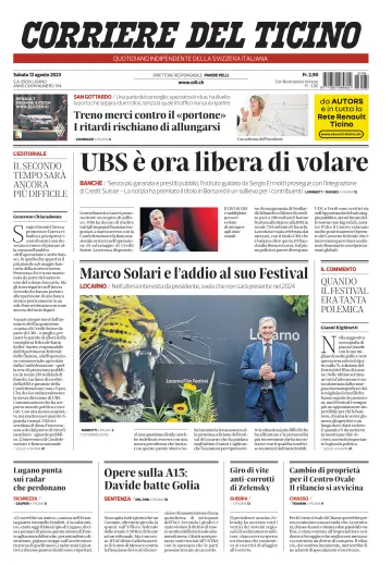 Corriere del Ticino - 12 Aug 2023