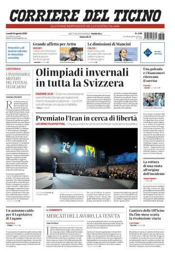 Corriere del Ticino - 14 Aug 2023
