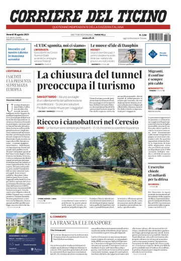 Corriere del Ticino - 18 Aug 2023