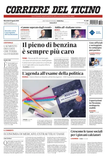Corriere del Ticino - 23 Aug 2023
