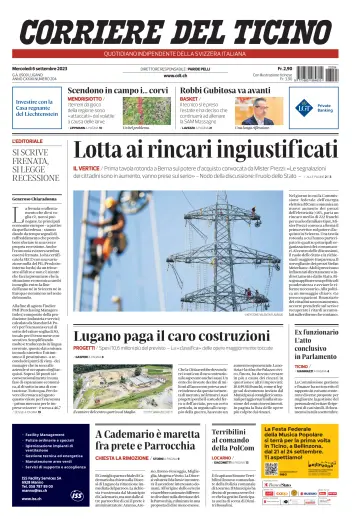 Corriere del Ticino - 6 Sep 2023