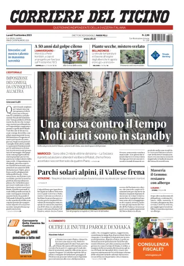 Corriere del Ticino - 11 Sep 2023