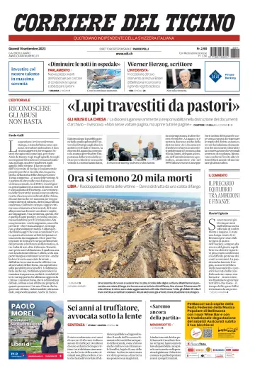Corriere del Ticino - 14 Sep 2023