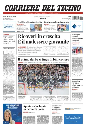Corriere del Ticino - 30 Sep 2023