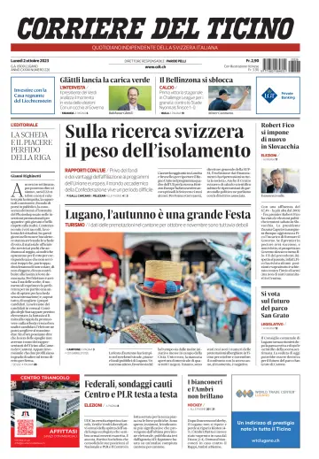 Corriere del Ticino - 2 Oct 2023