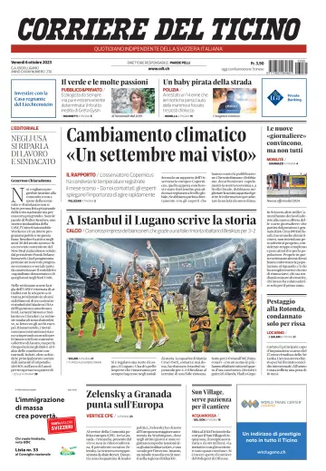 Corriere del Ticino - 6 Oct 2023