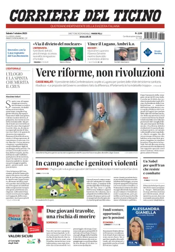 Corriere del Ticino - 7 Oct 2023