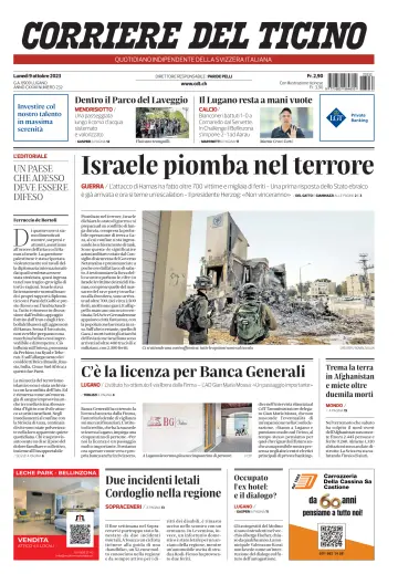 Corriere del Ticino - 9 Oct 2023